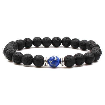 8 mm Natural Stone Energy Volcanic Stone Chakra Yoga Manual Flanging Bracelet Unisex Pair Bracelet Jewellery Hot Gift
8 mm Natural Stone Energy Volcanic Stone Chakra Yoga Manual Flanging Bracelet Unisex Pair Bracelet Jewellery Hot Gift