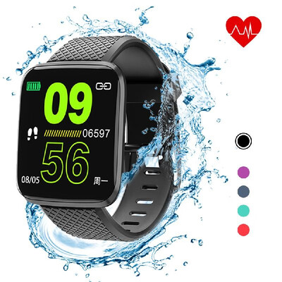 D13 13in Intelligent Watches 116 Plus Heart Rate Monitoring Watch Sports Watches Wristband Waterproof Smartwatch
D13 13in Intelligent Watches 116 Plus Heart Rate Monitoring Watch Sports Watches Wristband Waterproof Smartwatch