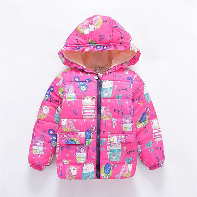 Autumn Winter Baby Girls Jackets Infant Outerwear Cotton Hooded Coats For Baby Jacket Baby Coat Newborn Baby Girls Clothes
Autumn Winter Baby Girls Jackets Infant Outerwear Cotton Hooded Coats For Baby Jacket Baby Coat Newborn Baby Girls Clothes