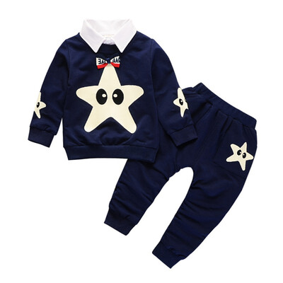 Autumn Childrens Long Sleeve Clothes Set Baby Boy Girl Cartoon Star Pattern Long Sleeve Two Piece Fashion Childrens Set
Autumn Childrens Long Sleeve Clothes Set Baby Boy Girl Cartoon Star Pattern Long Sleeve Two Piece Fashion Childrens Set