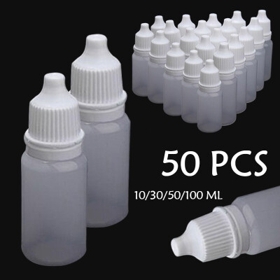 50PCS 103050100ml White Empty Plastic Squeezable Dropper Bottles Eye Care Liquid Container
50PCS 103050100ml White Empty Plastic Squeezable Dropper Bottles Eye Care Liquid Container