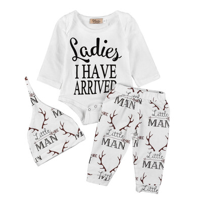 3pcs Autumn Baby Clothes Set Infant Long Sleeve Jumpsuit Vintage Deer Print Long Pants Hat
3pcs Autumn Baby Clothes Set Infant Long Sleeve Jumpsuit Vintage Deer Print Long Pants Hat