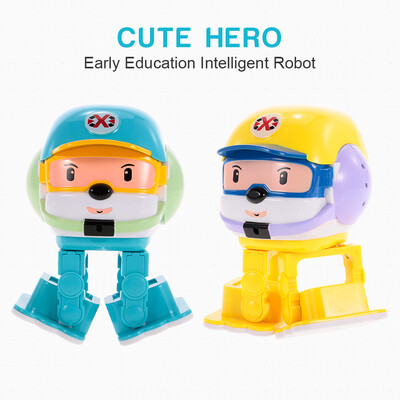 Infrared induction Control Cute Hero Early Education Intelligent Robot Musical Dancing RC Toy Kids Gift
Infrared induction Control Cute Hero Early Education Intelligent Robot Musical Dancing RC Toy Kids Gift