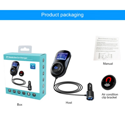 BC30 Car MP3 Player Wireless Bluetooth 41 Car Charger Bluetooth FM Transmitter Adapter Car Dual USB Mobile Phone Chargers
BC30 Car MP3 Player Wireless Bluetooth 41 Car Charger Bluetooth FM Transmitter Adapter Car Dual USB Mobile Phone Chargers