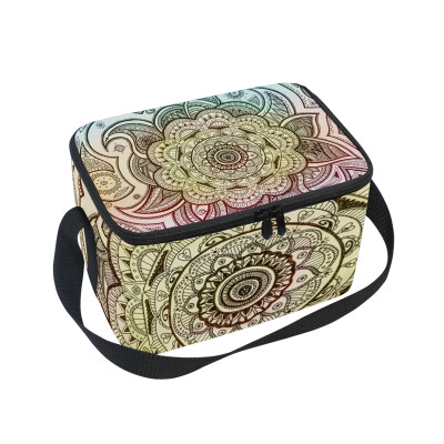 ALAZA Mandala Paisley Lunch Box Insulated Lunch Bag Large Cooler Tote Bagfor Men Women
ALAZA Mandala Paisley Lunch Box Insulated Lunch Bag Large Cooler Tote Bagfor Men Women