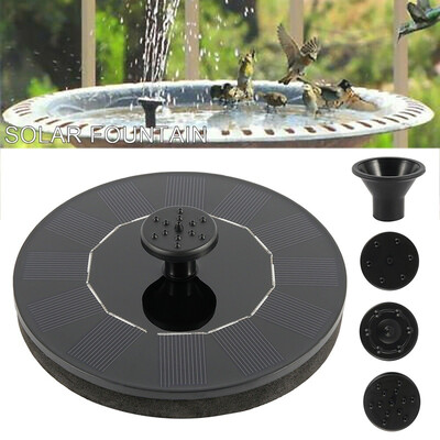 Mini Solar Automatic Fountain Pump Floating Water Fountain for Garden Pool Pond Decoration
Mini Solar Automatic Fountain Pump Floating Water Fountain for Garden Pool Pond Decoration
