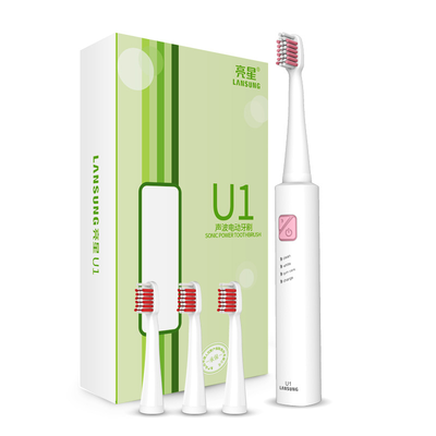 Sonic electric toothbrush U1 soft hair brush head Inductive charging with USB fast charging safe waterproof Childrens gift
Sonic electric toothbrush U1 soft hair brush head Inductive charging with USB fast charging safe waterproof Childrens gift