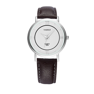 YAZOLE 279 Leather Watch Wrist Watch PU Leather Business Simple Style Quartz Man Watch
YAZOLE 279 Leather Watch Wrist Watch PU Leather Business Simple Style Quartz Man Watch