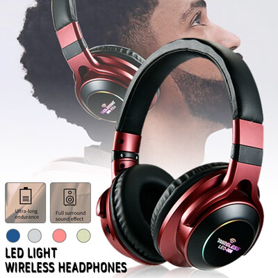 2020 The New Fashion Cool LED Stereo Field Bluetooth Headphones Wireless Bluetooth Headset
2020 The New Fashion Cool LED Stereo Field Bluetooth Headphones Wireless Bluetooth Headset