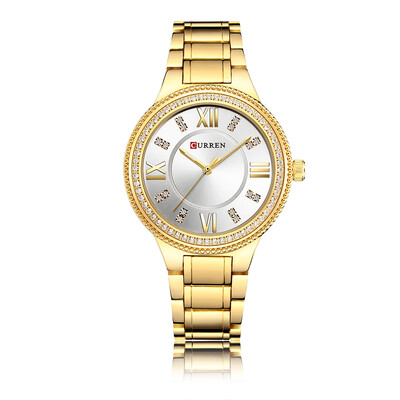 CURREN 9004 Women Watch Quartz Movement Crystal Luminous Wrist Watch Simple Causal Gift for Women
CURREN 9004 Women Watch Quartz Movement Crystal Luminous Wrist Watch Simple Causal Gift for Women