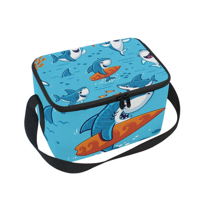 ALAZA Insulated Lunch Box Big Shark Lunch Bag for Men Women Portable Tote Bag Cooler Bag
ALAZA Insulated Lunch Box Big Shark Lunch Bag for Men Women Portable Tote Bag Cooler Bag