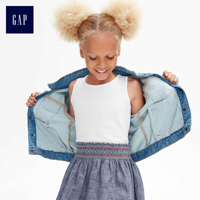 GAP flagship store girl pleated round neck wide swing dress 336246 light sense bright white
GAP flagship store girl pleated round neck wide swing dress 336246 light sense bright white