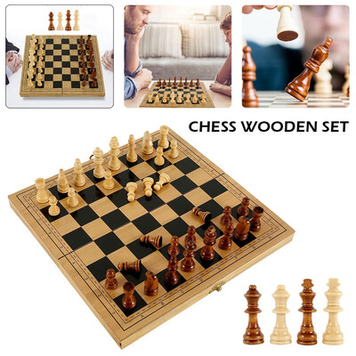 3in1 Travel Portable Chess Set International Wooden Chess Set Chess Board Schaken Backgammon Draughts
3in1 Travel Portable Chess Set International Wooden Chess Set Chess Board Schaken Backgammon Draughts