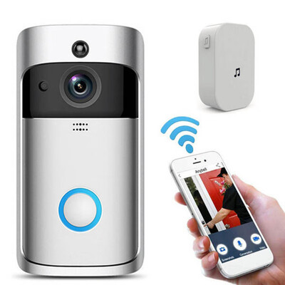 1080P Video Doorbell WiFi Smart Wireless Doorbell HD WiFi Security Eye Doorbell Visual Recording Remote Control Home Monitor
1080P Video Doorbell WiFi Smart Wireless Doorbell HD WiFi Security Eye Doorbell Visual Recording Remote Control Home Monitor