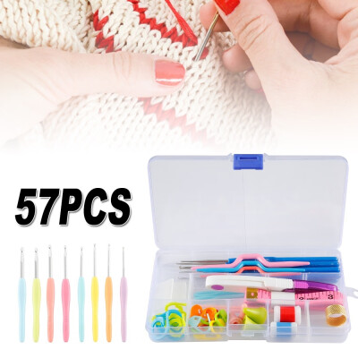 Stainless Steel Crochet Hooks Set Kit Needles Stitches Knitting Weave Craft Yarn Tool Case Set
Stainless Steel Crochet Hooks Set Kit Needles Stitches Knitting Weave Craft Yarn Tool Case Set