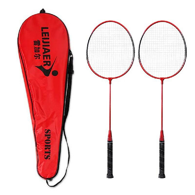 2 Player Badminton Racket Set Indoor Outdoor Sports Students Children Practice Badminton Racquet with Cover Bag
2 Player Badminton Racket Set Indoor Outdoor Sports Students Children Practice Badminton Racquet with Cover Bag