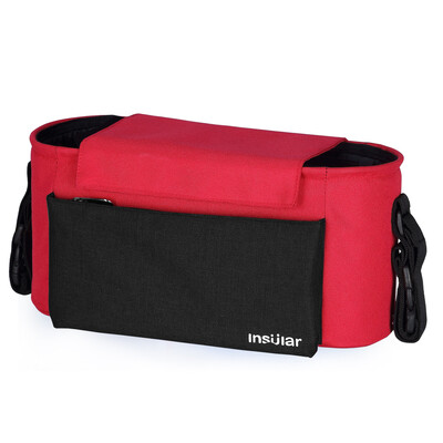 Universial Stroller Organizer Bag Diaper Bottle Storage Bag Cup Holder with Shoulder Strap Orange
Universial Stroller Organizer Bag Diaper Bottle Storage Bag Cup Holder with Shoulder Strap Orange