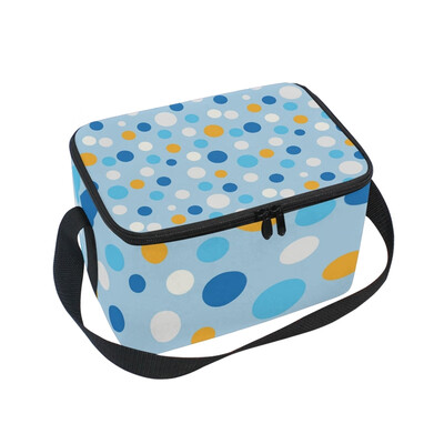ALAZA Lunch Box Insulated Colorful Dot Lunch Bag Large Cooler Tote Bag for Men Women
ALAZA Lunch Box Insulated Colorful Dot Lunch Bag Large Cooler Tote Bag for Men Women