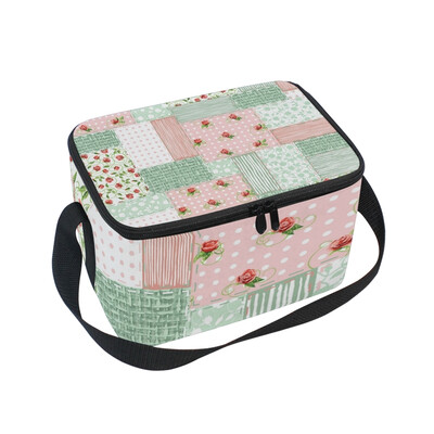 ALAZA Lunch Box Insulated Patchwork Style Lunch Bag Large Cooler Tote Bag for Men Women
ALAZA Lunch Box Insulated Patchwork Style Lunch Bag Large Cooler Tote Bag for Men Women