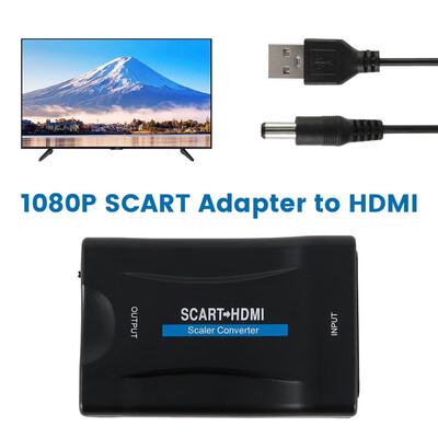 HDMI to Scart Converter 1080P HDMI to Scart Distribution Switch HD Video Adapter
HDMI to Scart Converter 1080P HDMI to Scart Distribution Switch HD Video Adapter