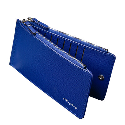 Large Capacity PU Leather Man Teenager Double Zipper Credit Card Cash Coin Pocket Wallet
Large Capacity PU Leather Man Teenager Double Zipper Credit Card Cash Coin Pocket Wallet