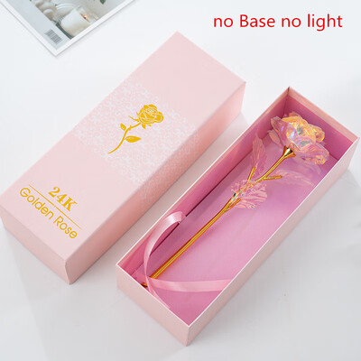 Valentines Day Creative Gift 24K Foil Gold Rose Lasts Forever Love Wedding Decor Lover Lighting Rose With Pink Packaging
Valentines Day Creative Gift 24K Foil Gold Rose Lasts Forever Love Wedding Decor Lover Lighting Rose With Pink Packaging