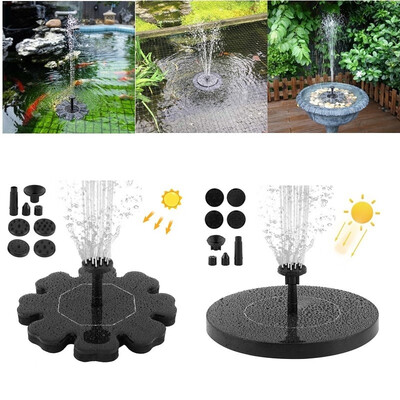 Solar Floating Water Fountain with 4 Different Spray Heads for Garden Pool Pond Decoration
Solar Floating Water Fountain with 4 Different Spray Heads for Garden Pool Pond Decoration