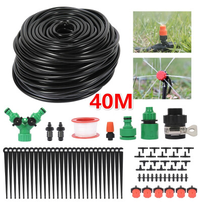 40M DIY Garden Micro Drip Irrigation System Plant Flower Automatic Watering Sprinkler Kit with Adjustable Drippers
40M DIY Garden Micro Drip Irrigation System Plant Flower Automatic Watering Sprinkler Kit with Adjustable Drippers