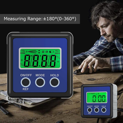3 key backlight embedded strong magnetic base electronic digital display inclinometer
3 key backlight embedded strong magnetic base electronic digital display inclinometer