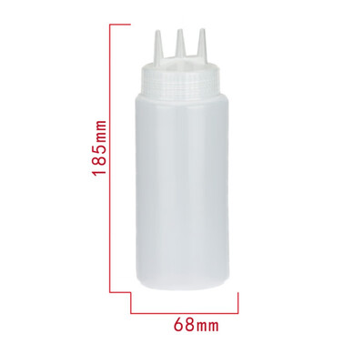 Kitchen Condiment Bottles Plastic Sauce Squeeze Bottle With Three Holes Kitchen Gadget For Mustard Mayo Hot Sauces Olive Oil
Kitchen Condiment Bottles Plastic Sauce Squeeze Bottle With Three Holes Kitchen Gadget For Mustard Mayo Hot Sauces Olive Oil