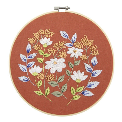 Embroidery Retro Hoop For Beginner Needlework Cross Stitch Kit Handmade Sewing Wall Art Flowers Series
Embroidery Retro Hoop For Beginner Needlework Cross Stitch Kit Handmade Sewing Wall Art Flowers Series
