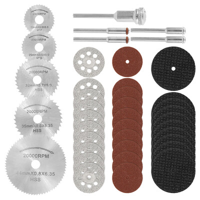 HSS Mini Circular Saw Blade Set Resin Wheels Disc Diamond Blade Metal Cutter Power Tool
HSS Mini Circular Saw Blade Set Resin Wheels Disc Diamond Blade Metal Cutter Power Tool