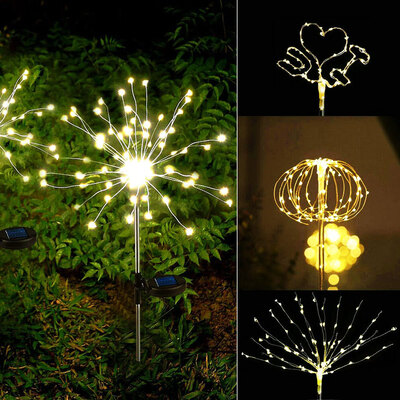 Willstar LED Outdoor Solar Garden Lights Waterproof Firework Stake Starburst Fairy Light DIY Flowers Trees for Patio Lawn
Willstar LED Outdoor Solar Garden Lights Waterproof Firework Stake Starburst Fairy Light DIY Flowers Trees for Patio Lawn