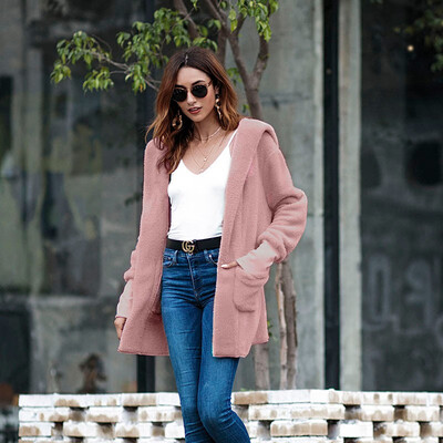 New Autumn Winter Faux Fur Teddy Bear Coat Women Fashion Open Stitch Hooded Coat Female Long Sleeve Fuzzy Caots
New Autumn Winter Faux Fur Teddy Bear Coat Women Fashion Open Stitch Hooded Coat Female Long Sleeve Fuzzy Caots