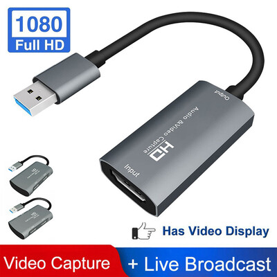 Willstar USB30 Dual HDMI Video Capture Card 4K Screen Mic Audio Live Broadcast Streaming
Willstar USB30 Dual HDMI Video Capture Card 4K Screen Mic Audio Live Broadcast Streaming