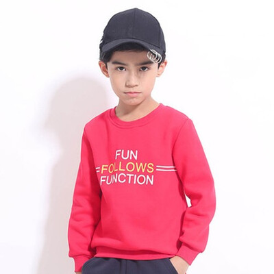 Childrens wear 2018 autumn new childrens round neck sweater big children casual Korean version plus velvet pullover
Childrens wear 2018 autumn new childrens round neck sweater big children casual Korean version plus velvet pullover