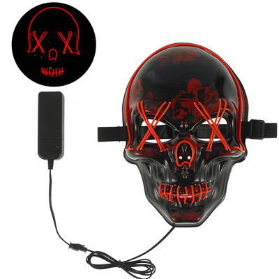 Willstar LED Face Mask Adult Kids Light Up Halloween Mask The Purge Movie Rave Party
Willstar LED Face Mask Adult Kids Light Up Halloween Mask The Purge Movie Rave Party