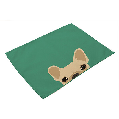 Animal Pattern Polyester Placemat Heat-resistant Stain-resistant Anti-slip Table Mat Bowl Coaster Dining Tableware Pad for Dining
Animal Pattern Polyester Placemat Heat-resistant Stain-resistant Anti-slip Table Mat Bowl Coaster Dining Tableware Pad for Dining