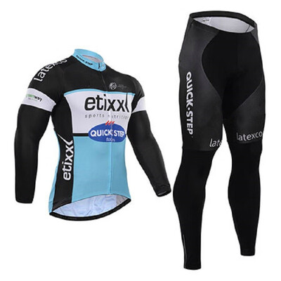 Quick step 2018 pro team mens winter thermal fleece cycling jersey bib pants kit ropa ciclismo invierno bicycle bike clothing set
Quick step 2018 pro team mens winter thermal fleece cycling jersey bib pants kit ropa ciclismo invierno bicycle bike clothing set
