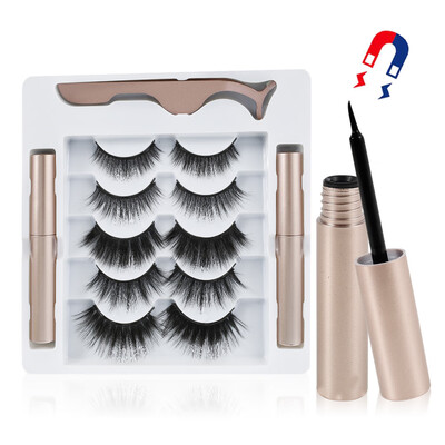 Willstar 1 Set Magnetic Eyeliner&Magnetic Eyelashes Kit 5 Pairs Reusable Magnetic Eyelashes
Willstar 1 Set Magnetic Eyeliner&Magnetic Eyelashes Kit 5 Pairs Reusable Magnetic Eyelashes