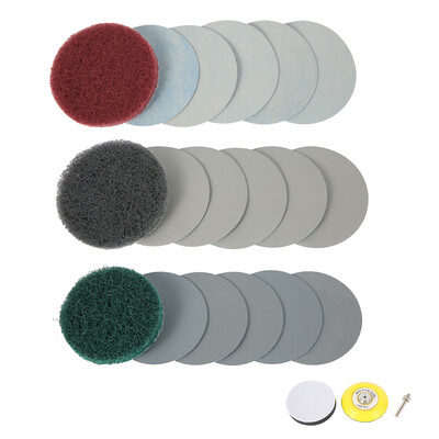 DIY Car Lights Kit Polishing Restoration & Headlight Repairing Set P240 Mop Sanding Discs Drill Adapter
DIY Car Lights Kit Polishing Restoration & Headlight Repairing Set P240 Mop Sanding Discs Drill Adapter