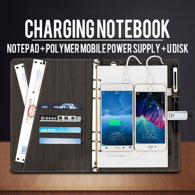 NeillieN Mobile power notebook rechargeable loose-leaf notebook wireless multi-functional notebook with U-diskPortable battery
NeillieN Mobile power notebook rechargeable loose-leaf notebook wireless multi-functional notebook with U-diskPortable battery