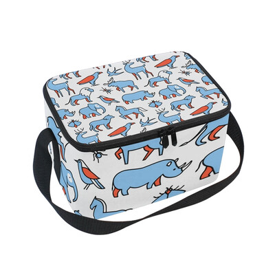 ALAZA Insulated Lunch Box Animals Design Lunch Bag for Men Women Portable Tote Bag Cooler Bag
ALAZA Insulated Lunch Box Animals Design Lunch Bag for Men Women Portable Tote Bag Cooler Bag