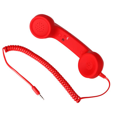 New Classic Comfort Retro Phone Handset Speaker Phone Call Mic Receiver For iPhone Android Phones 7 Colors 35mm
New Classic Comfort Retro Phone Handset Speaker Phone Call Mic Receiver For iPhone Android Phones 7 Colors 35mm