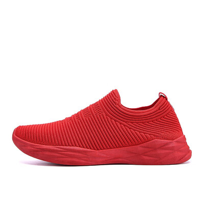 New Slip On Breathable Mesh Men Flats Fashion Casual Shoes Men Stretch Loafers Black Red Fly Weaving Sneakers Men
New Slip On Breathable Mesh Men Flats Fashion Casual Shoes Men Stretch Loafers Black Red Fly Weaving Sneakers Men