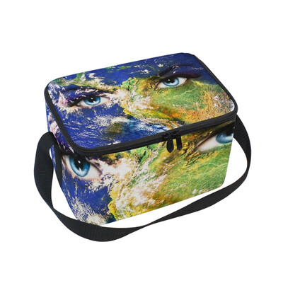 ALAZA Lunch Box Insulated Lunch Bag Large Cooler Tote Bag Earth Eyes for Men Women Girls Boys
ALAZA Lunch Box Insulated Lunch Bag Large Cooler Tote Bag Earth Eyes for Men Women Girls Boys