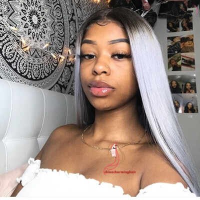 Hair Straight Ombre Color Wig 1BGrey Full Lace Human Hair Wig with Dark Black Roots 100 Brazilian Remy Hair Wigs
Hair Straight Ombre Color Wig 1BGrey Full Lace Human Hair Wig with Dark Black Roots 100 Brazilian Remy Hair Wigs