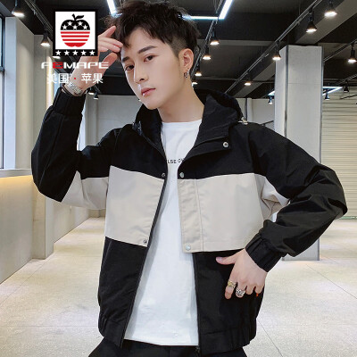 American Apple AEMAPE Jacket Men 2019 Spring New Mens Jacket Mens Slim Hooded Fashion Casual Korean Trends Tops Mens Mens 9001 Black Khaki
American Apple AEMAPE Jacket Men 2019 Spring New Mens Jacket Mens Slim Hooded Fashion Casual Korean Trends Tops Mens Mens 9001 Black Khaki
