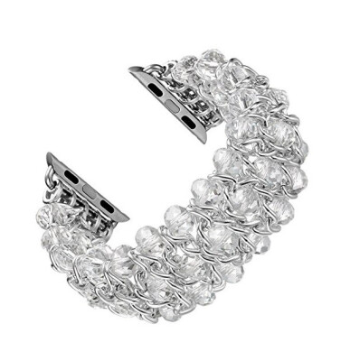 2018 new ladies bracelet beads for Apple Watch Apple Watch chain crystal bracelet iWatch handmade jewelry chain
2018 new ladies bracelet beads for Apple Watch Apple Watch chain crystal bracelet iWatch handmade jewelry chain