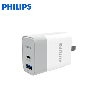 Philips USB charger power adapter mobile phone charger Type-C charging head for Apple Android phone tablet DLP4320C PD QC fast charge
Philips USB charger power adapter mobile phone charger Type-C charging head for Apple Android phone tablet DLP4320C PD QC fast charge